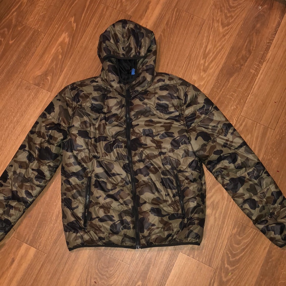 H&M army fatigue jacket